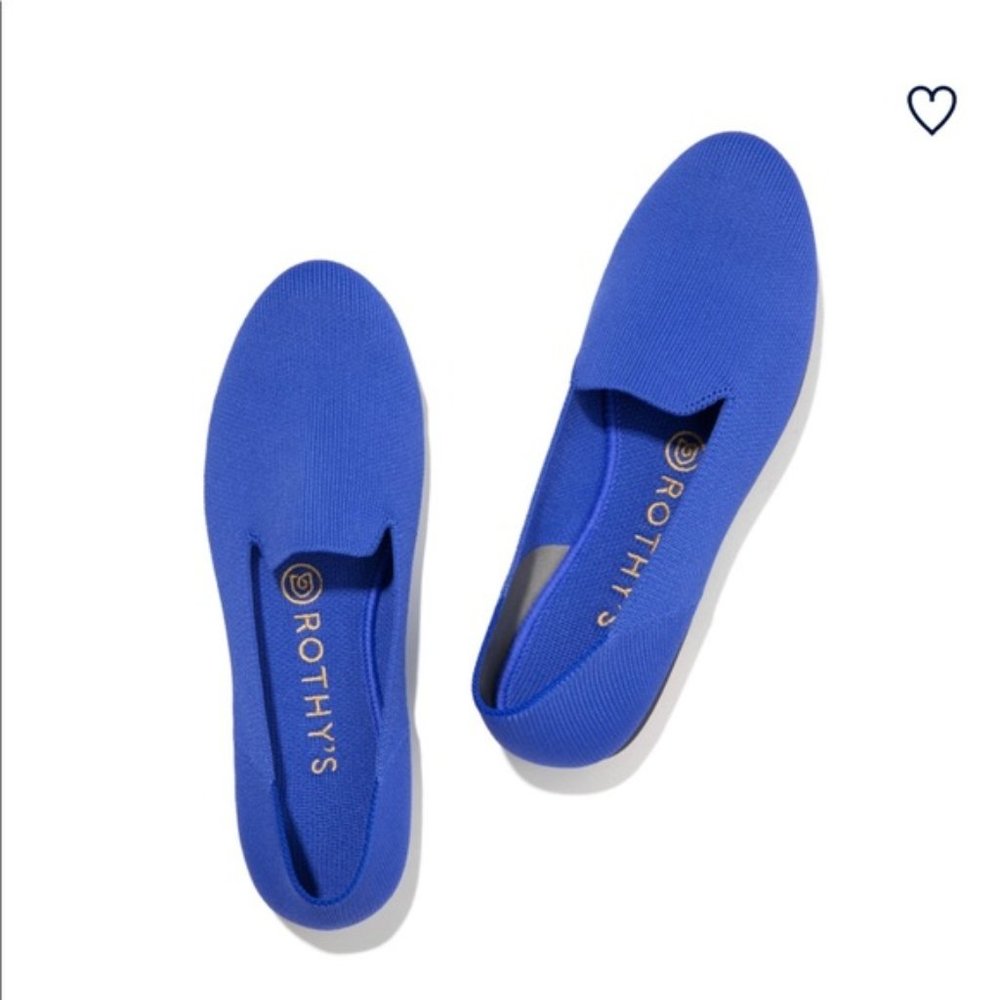 Rothy’s Cornflower Blue Loafers - Retired Color